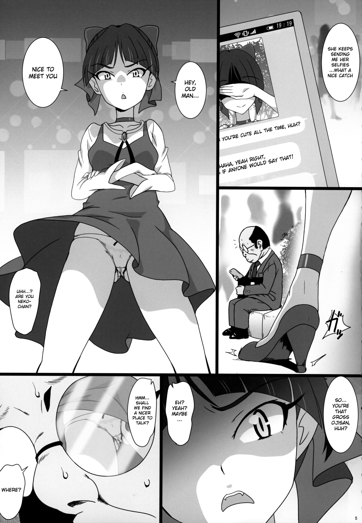 Hentai Manga Comic-Cat Girl Straight Ahead + Heat Cat-Read-3